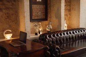 Χώρος καθιστικού στο Hotel Estara
