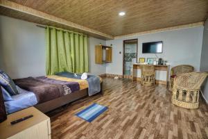 Μια τηλεόραση ή/και κέντρο ψυχαγωγίας στο Wander pine homestay