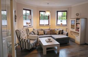 Posezení v ubytování Ferienwohnung-Am-Suedhang