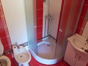 Koupelna v ubytování Casa Deea + 18 fotografií