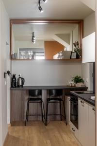 Kuchyň nebo kuchyňský kout v ubytování City Center Gem Varna - 5 Guests