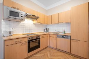 Nhà bếp/bếp nhỏ tại Hotelpark Bodetal mit Ferienwohnungen +77 ảnh