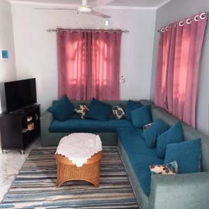 Posezení v ubytování Jolie villa private pool