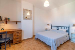 Katil atau katil-katil dalam bilik di Maison T3 plage de Port la Nouvelle