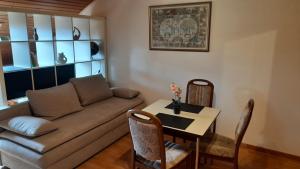 Ruang duduk di Wohnung am Rande der Nordeifel