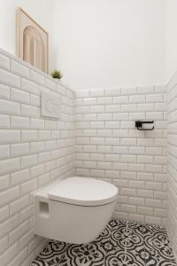 Koupelna v ubytování Appartement charmant au coeur du 16eme