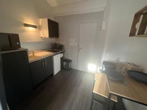 Kuchyň nebo kuchyňský kout v ubytování Prune - Studio climatisé 4e place pie + 13 fotografií
