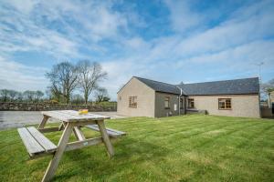 Bygningen som feriehuset ligger i