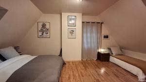 Ένα ή περισσότερα κρεβάτια σε δωμάτιο στο Villa de la Mer