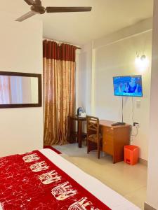 Hotel sunflower電視和／或娛樂中心