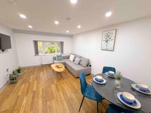 Χώρος καθιστικού στο The Modern Muse