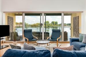 Χώρος καθιστικού στο Waterside CW32 Lower Mill Estate The Cotswolds