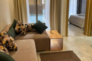 Posezení v ubytování 1Bed Apartment - Sleeps 4 - Balcony Wifi Parking