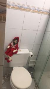 Koupelna v ubytování Apartamento mobiliado Juazeiro