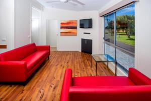 BIG4 Port Fairy Holiday Park的休息区