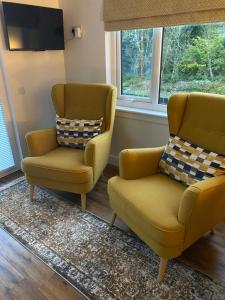 Posezení v ubytování Levenvale Studio