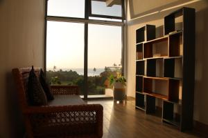 Posezení v ubytování OMNA Villa