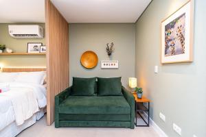 Χώρος καθιστικού στο Studio Completo p/ 4 pessoas no All Batel -BAT1714 +160 φωτογραφίες