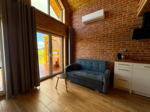 O zonă de relaxare la Beskid Barns - Domek z Balią i Widokiem na Babią Górę