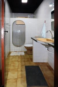 Koupelna v ubytování Casa do Encantado + 21 fotografií