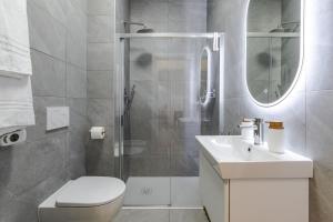 Vannituba majutusasutuses Centro - Executive APT zona pedonale Wi-Fi - AC +17 fotot