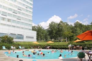 Bazén v ubytování Minakami Kogen Hotel 200 nebo v jeho okolí + 37 fotografií