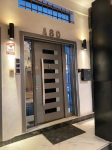 a door in a building with the number on it at Seckebe Immo STUDIO VERT in Dakar