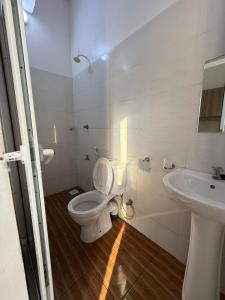 Koupelna v ubytování Kisimani Heights