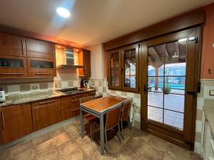 Dapur atau dapur kecil di Casa El Besito
