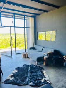 Χώρος καθιστικού στο Loft industrial Colchagua