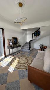 Χώρος καθιστικού στο CASA MIRANTE DO MAR - suites e quartos