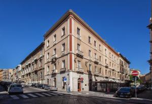 The building in which a vendégházakat is located