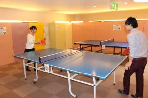 Stolní tenis v ubytování Minakami Kogen Hotel 200 nebo okolí