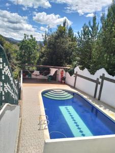 Πισίνα στο ή κοντά στο Cabaña Vie Donaire