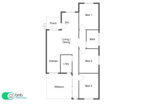 a floor plan of a house at The Fitzhill - East Dubbo Close to CBD in Dubbo