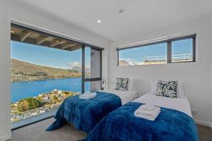 En eller flere senge i et værelse på Jaw Dropping Views from The Tiers