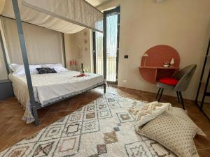 Katil atau katil-katil dalam bilik di Villa With Double Kitchen And Pool In Umbria +22 gambar