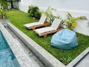 Πισίνα στο ή κοντά στο Villa Tropical morderne Koh Samui Jasmin