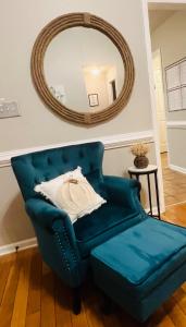 Posezení v ubytování I95 easy Gym Golf Cart FirePit Pet ok