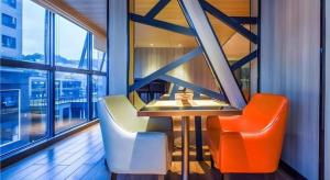Χώρος καθιστικού στο Echarm Hotel Guiyang Qianling Mountain