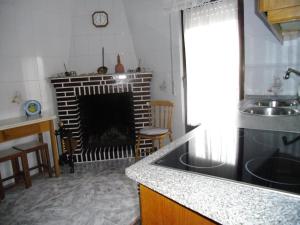 Nhà bếp/bếp nhỏ tại Casa Rural El Carrascal