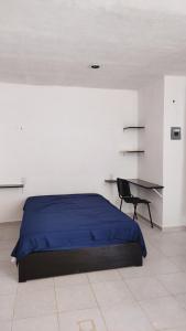 Postel nebo postele na pokoji v ubytování Departamento económico Campeche facultad ingeniería y QFB
