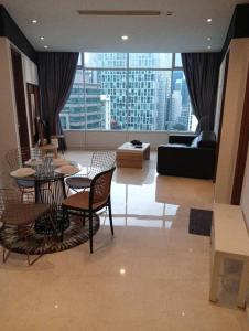 Χώρος καθιστικού στο Vortex Suites KLCC By Citylights