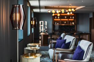 Ruang duduk di The Gate Hotel Fukuoka by Hulic