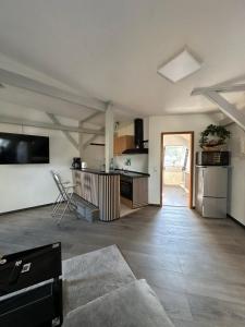 Køkken eller tekøkken på Oppiner Straße 14 Trotha4