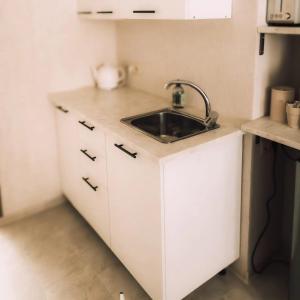Dapur atau dapur kecil di Apartaments Nr 33 Viesu Nr 2