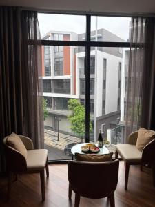 Ruang duduk di Minh Anh Homestay