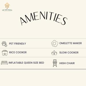 a set of logos and icons for an online market at Stockyards- 4min Pet Friendly 3BR Luxe Gem in Fort Worth