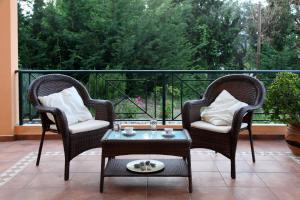 Posedenie v ubytovaní Orizzonte Apartments Lefkada