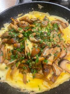 Jídlo v prázdninového domu nebo okolí